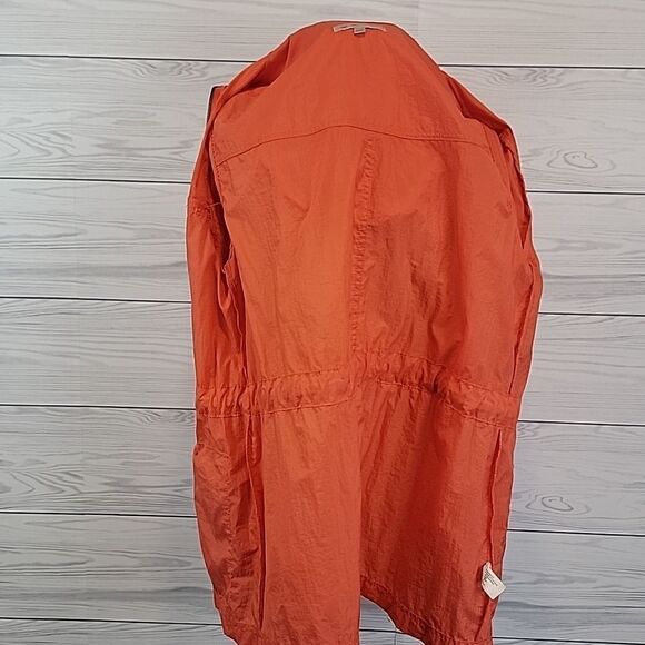 Gap windbreaker in orange lightweight water resistant Size S - Picture 7 of 12